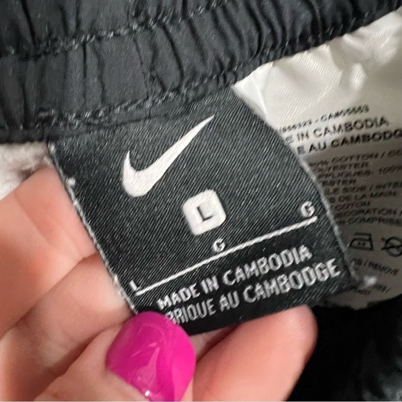 Nike Hybrid Kylian Gray Girls Jogger Sweatpants Size Large - Picture 9 of 16